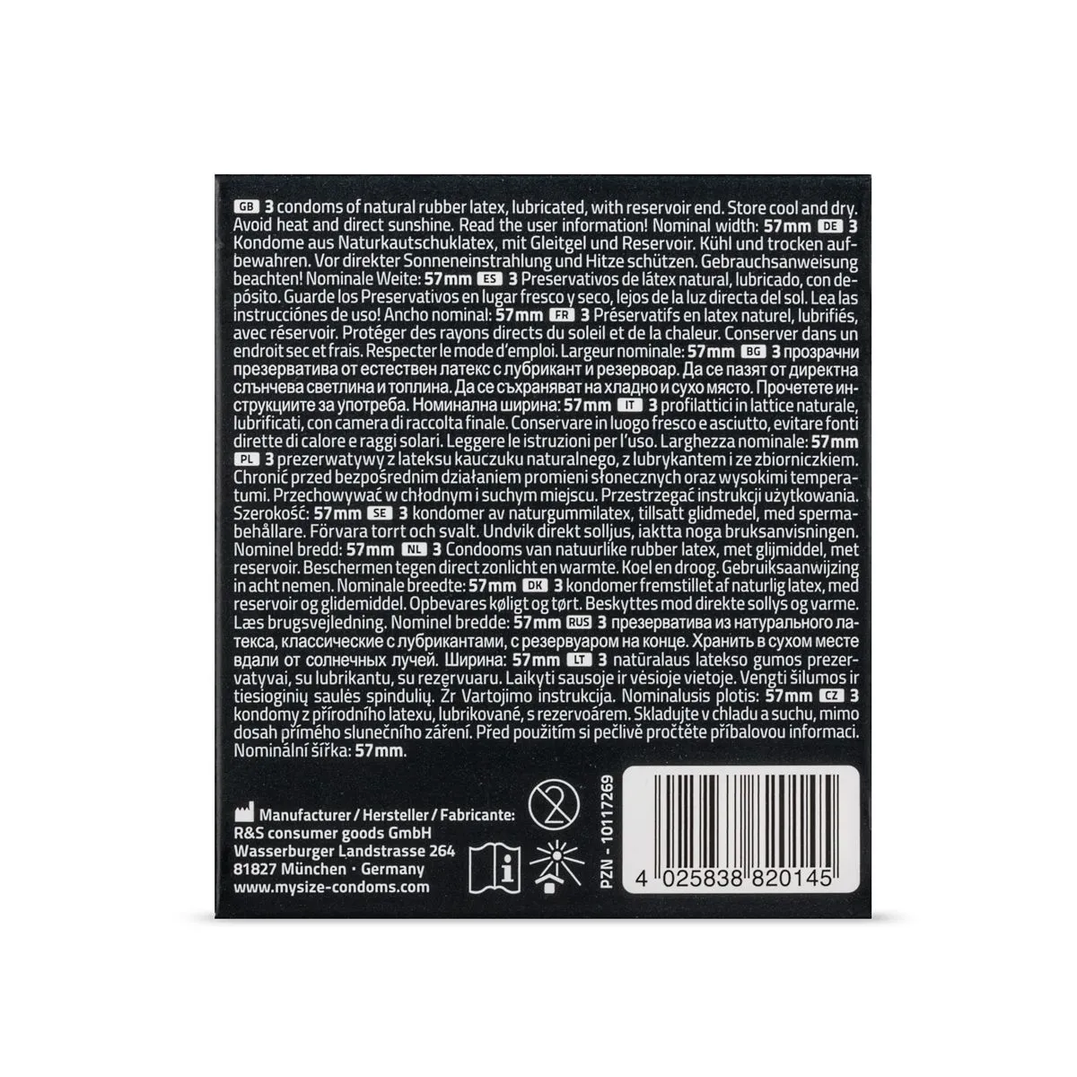 MY.SIZE Pro 57 Mm - 3pz 2 MY.SIZE Pro 57 Mm - 3pz - immagine 2