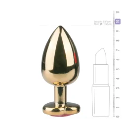 Easytoys Anal Collection Plug Anale Di Metallo -divertimento negozio 1625142358.ET129PNK 4