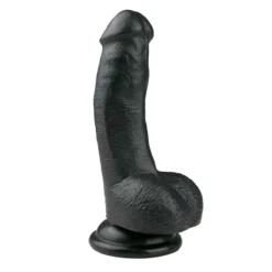 EasyToys Dildo Collection Dildo Verosimile, Nero - 15 Cm