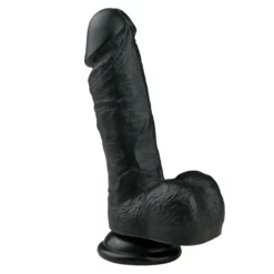 EasyToys Dildo Collection Dildo Verosimile, Nero - 17,5 Cm