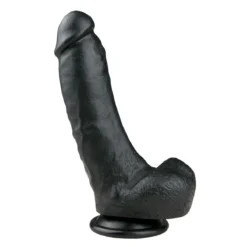 EasyToys Dildo Collection Dildo Verosimile, Nero - 20 Cm