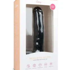 EasyToys Dildo Collection Dildo Verosimile, Nero - 29,5 Cm