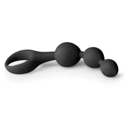 Easytoys Anal Collection Dildo Anale Con Perle In Silicone Nero -divertimento negozio 1625142696.ET181BLK 3