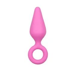 Easytoys Anal Collection Buttplugs Plug Anali Rosa Con Anello Di Estrazione - Medie