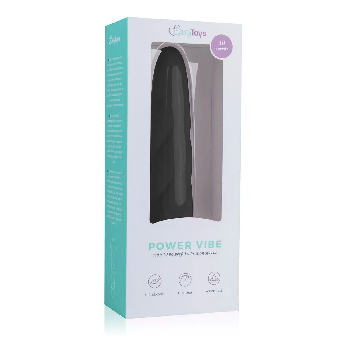 Easytoys Vibe Collection Vibratore Di Silicone, Nero 7 Easytoys Vibe Collection Vibratore Di Silicone, Nero - immagine 7