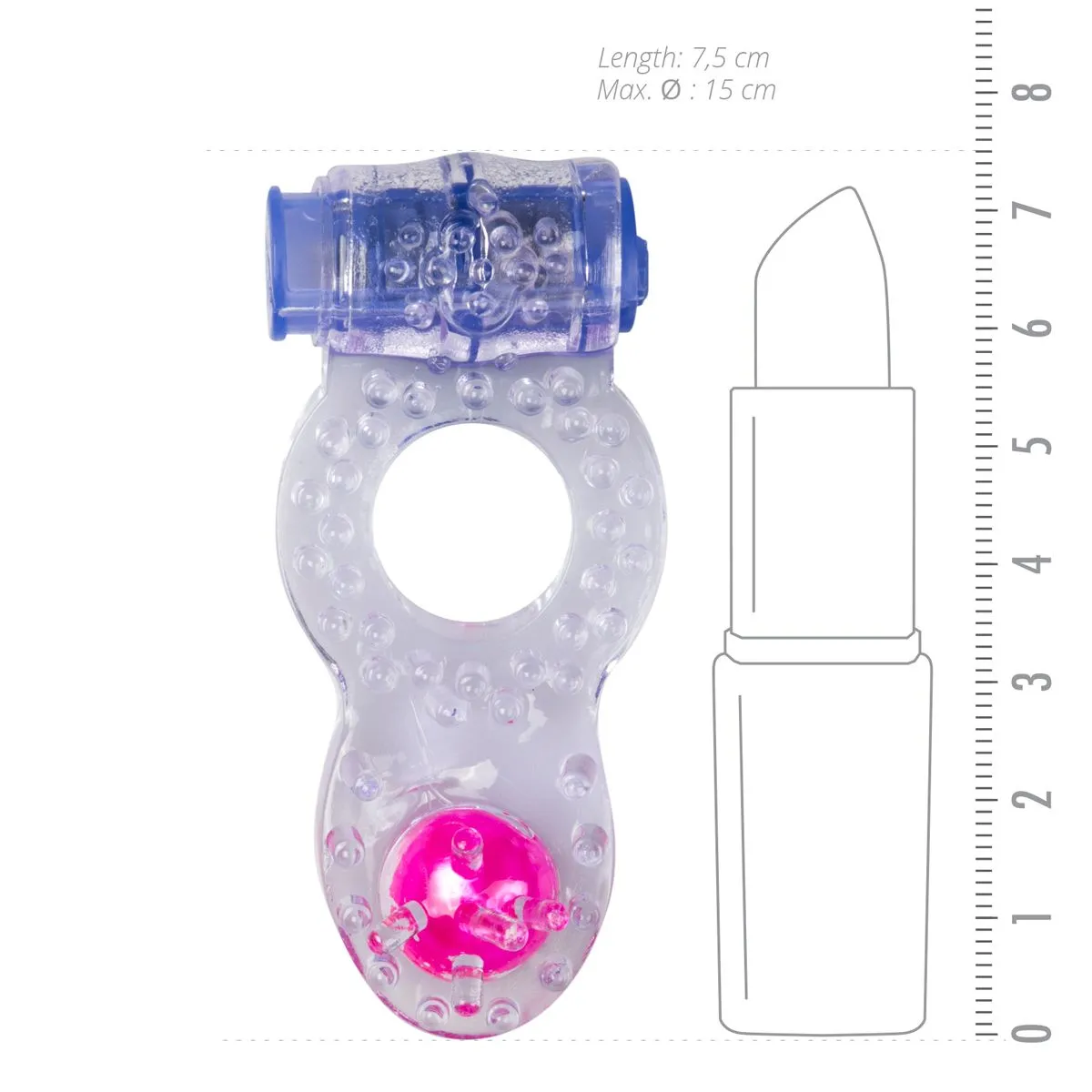 EasyToys Online Only Cock Ring Vibrante 4 EasyToys Online Only Cock Ring Vibrante - immagine 4