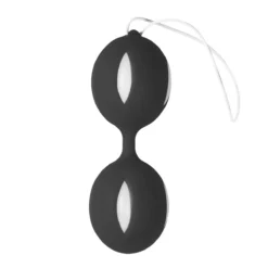 EasyToys - Geisha Collection Palla Kegel Wiggle Duo - Nero/Bianco