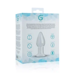 Gildo Butt Plug Trasparente In Vetro -divertimento negozio 1625145606.GIL523CLR 5