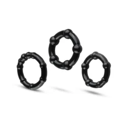 EasyToys Online Only Set Di Cock Ring - Nero