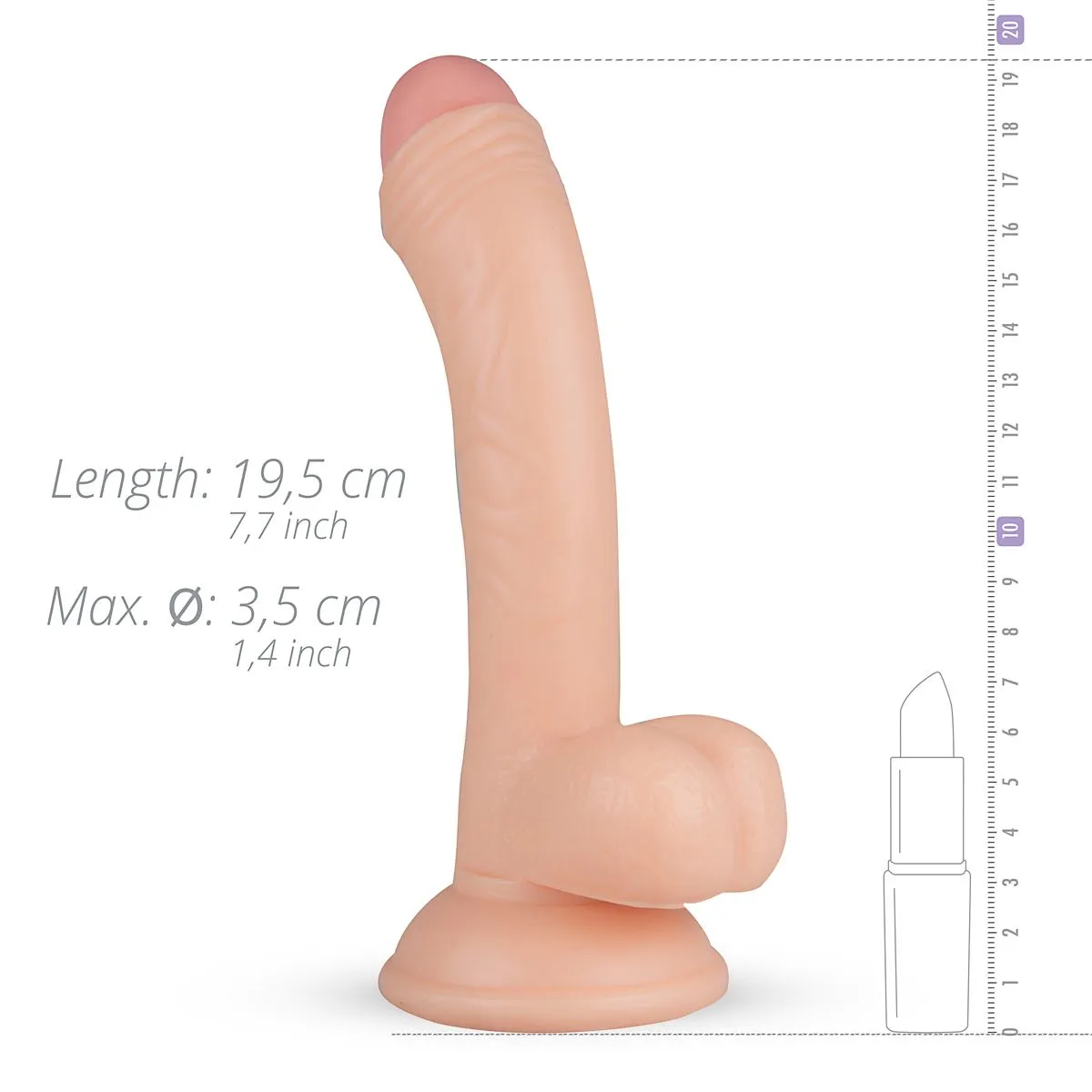 Real Fantasy Dildo Realistico Vince 5 Real Fantasy Dildo Realistico Vince - immagine 5