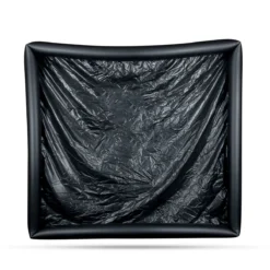 EasyToys Online Only Vinyl Sheet With Inflatable Edges - Nero