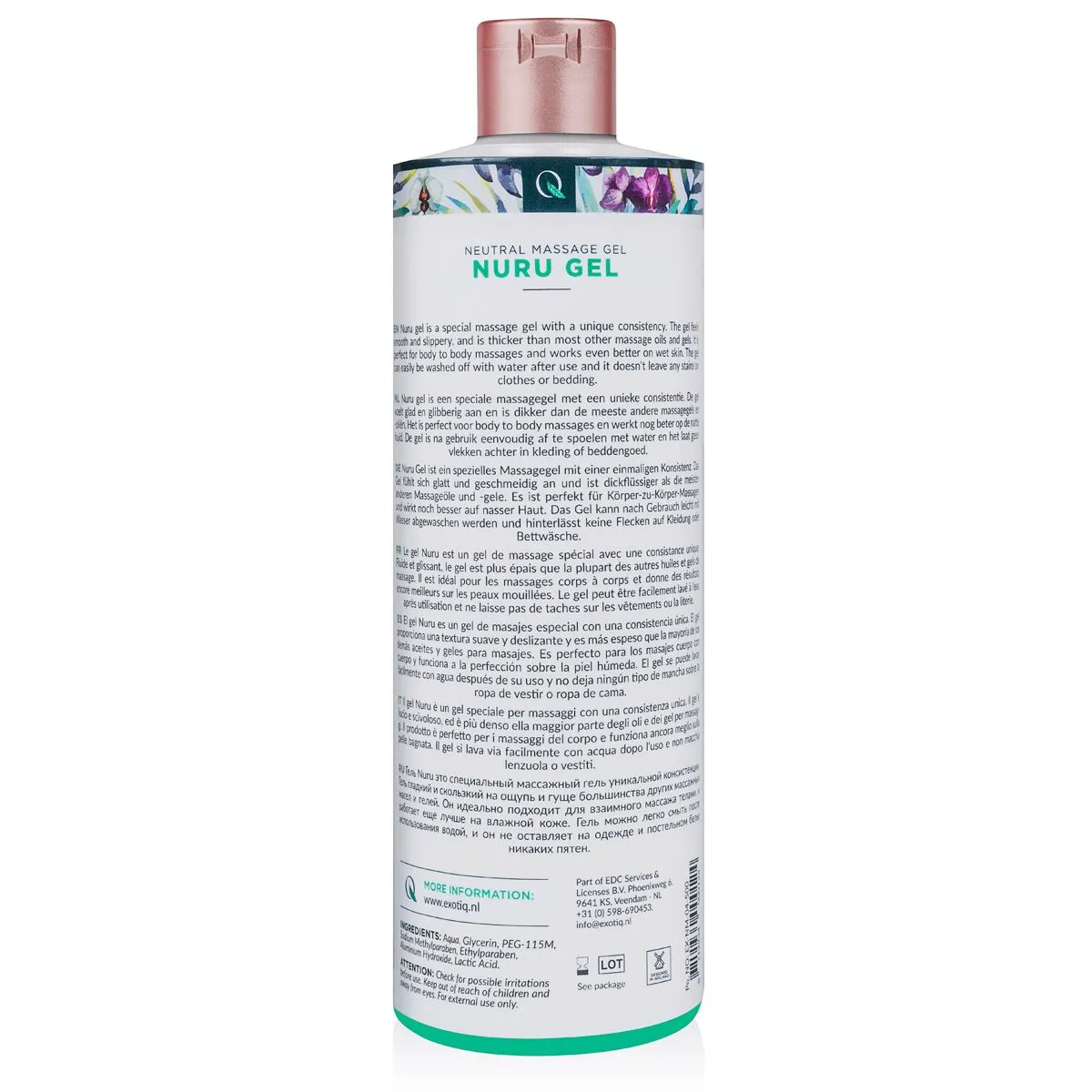 Gel Exotiq Nuru - 500 Ml 3 Gel Exotiq Nuru - 500 Ml - immagine 3