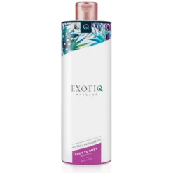Olio Massaggio Riscaldante Exotiq Body To Body - 500 Ml