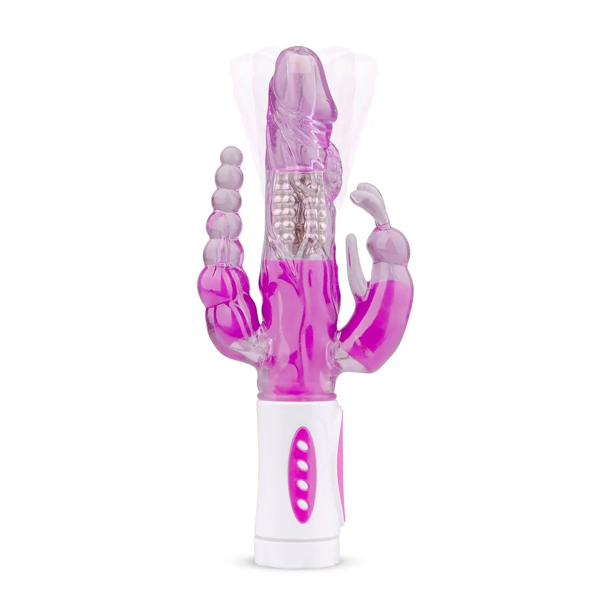Easytoys Vibe Collection Vibratore Raving Rabbit - Viola 8 Easytoys Vibe Collection Vibratore Raving Rabbit - Viola - immagine 8