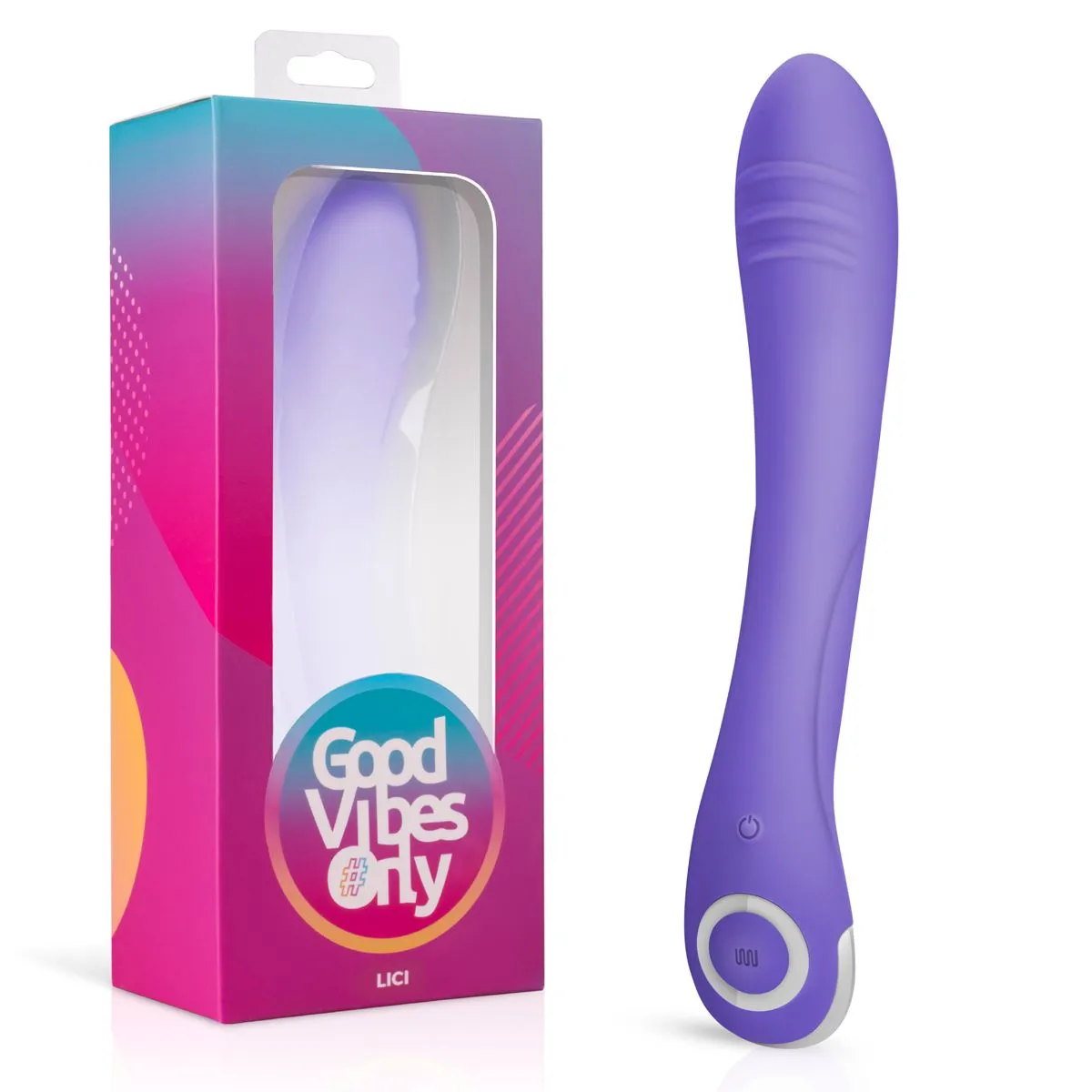 Good Vibes Only Vibratore Lici Punto-G 1 Good Vibes Only Vibratore Lici Punto-G