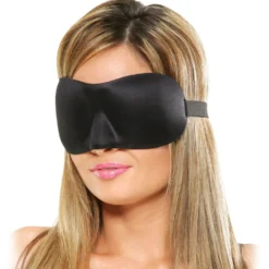 Fetish Fantasy Series Satin Love Mask Deluxe - Nero