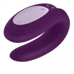 Satisfyer Double Joy Couples Vibrator - Viola