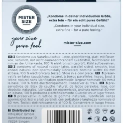 Mister Size MISTER.SIZE Preservativi 60 Mm 3 Pezzi -divertimento negozio 1625159416.MS6003 3