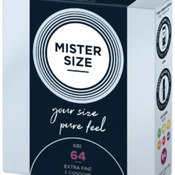 Mister Size MISTER.SIZE Preservativi 64 Mm 3 Pezzi