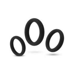 Easytoys Men Only Anello Fallico Set 3 Pezzi -divertimento negozio 1640082010.ET856BLK 5