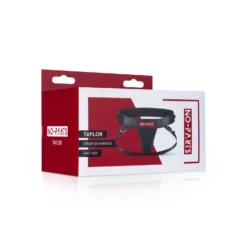 No-Parts - Imbracatura Strap On Regolabile Taylor Con Doppio Anello Ad O -divertimento negozio 1641496096.NP 02 BLK 5