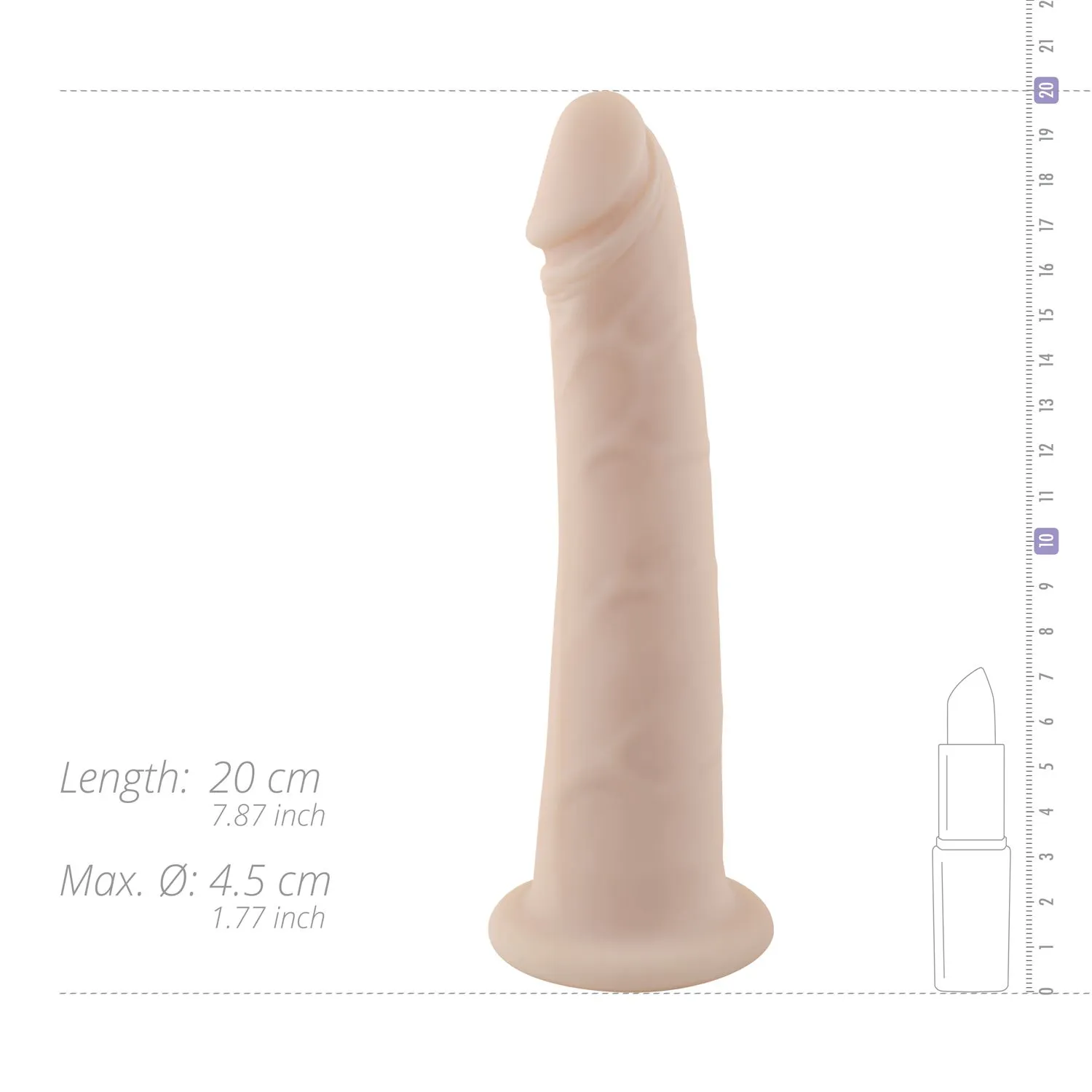 No-Parts - Dildo Realistico Rowan 20 Cm 4 No-Parts - Dildo Realistico Rowan 20 Cm - immagine 4