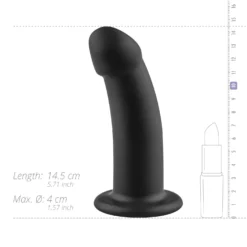 No-Parts - Dildo Charlie 14,5 Cm - Nero -divertimento negozio 1643353886.NP 10 BLK 10