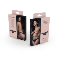 Underneath - Perizoma Trasparente Senza Cavallo Jade 9 Underneath - Perizoma Trasparente Senza Cavallo Jade -divertimento negozio 1643385933.UN P009 BLK SM 5