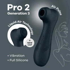 Satisfyer Pro 2 Generation 3 - Nero -divertimento negozio 1680702989.4051888 5